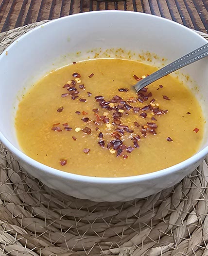Cauliflower detox soup