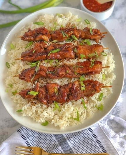Teriyaki Chicken Skewers