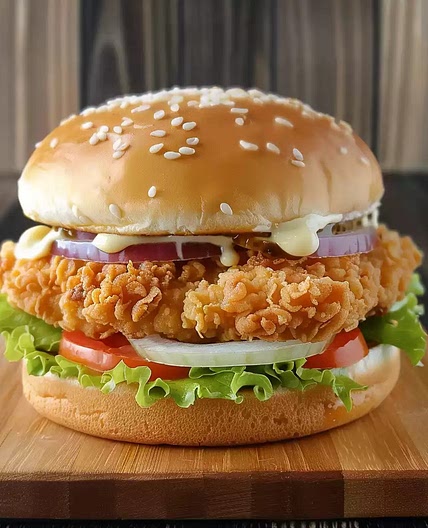 Fried Chicken Burgers