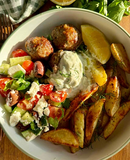 Greek Lamb Meatballs