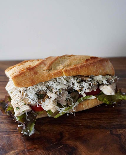 Chicken truffle sandwich