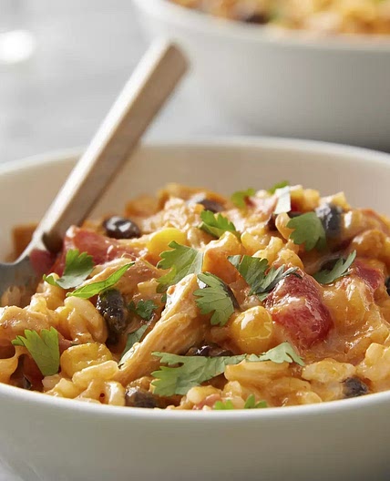Slow-Cooker Southwest Cheesy Chicken and Rice