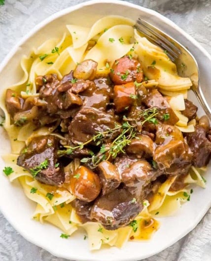Beef Bourguignon (French)