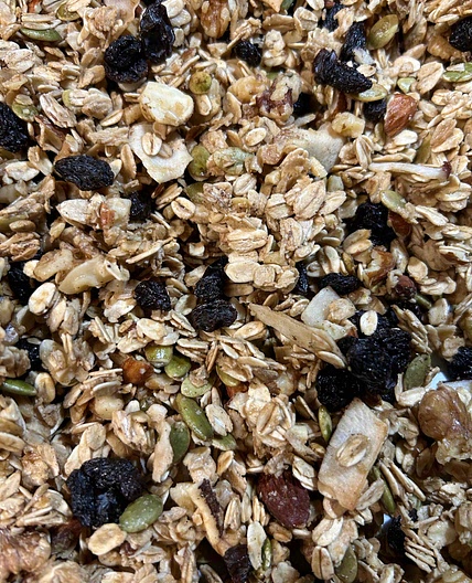 Home made granola 