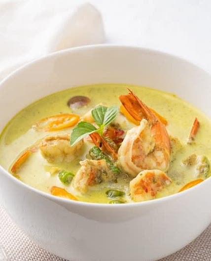 Thai Coconut Shrimp (Diabetic Friendly/Dairy Free)