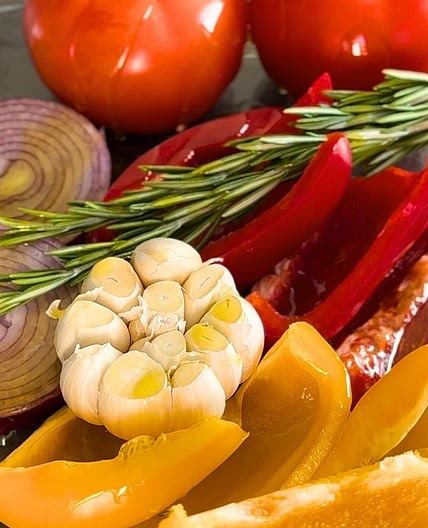 Pâtes sauce aux légumes 