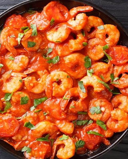Mediterranean Shrimp Sauté (Diabetic Friendly/Low Sodium)