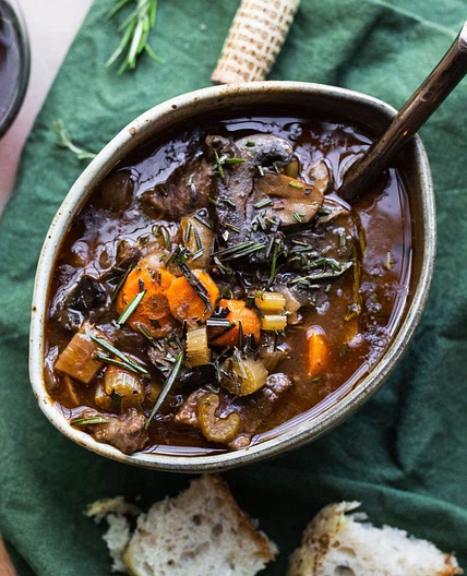 Savory Rosemary and Nutmeg Beef Stew