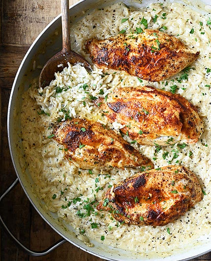 one pot - creamiest chicken (P: 42g)