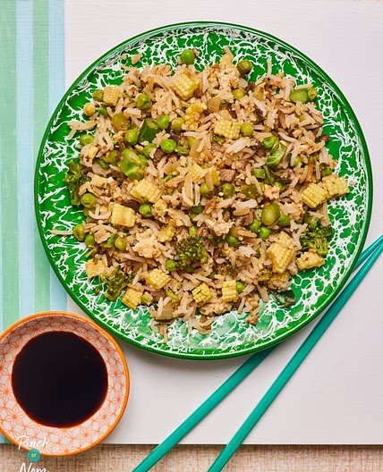 Fried Rice Chinese-Style Fakeaway | Slimming & Weight Watchers Friendly