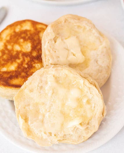 Canned Biscuits on Blackstone