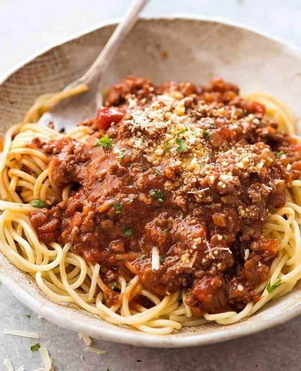 Simple Spaghetti Bolognese