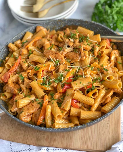Creamy Cajun Chicken Pasta