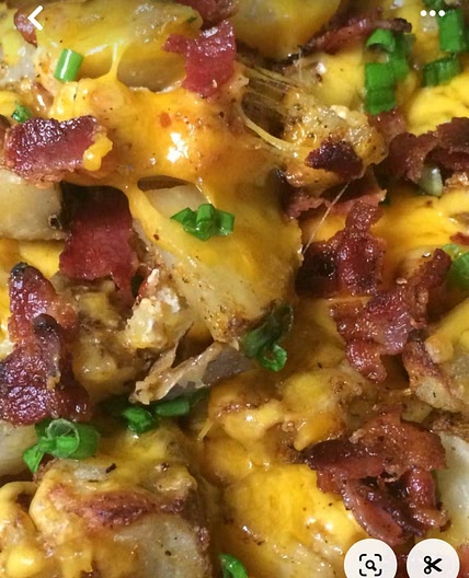 Loaded Baked Potato Casserole with Chicken