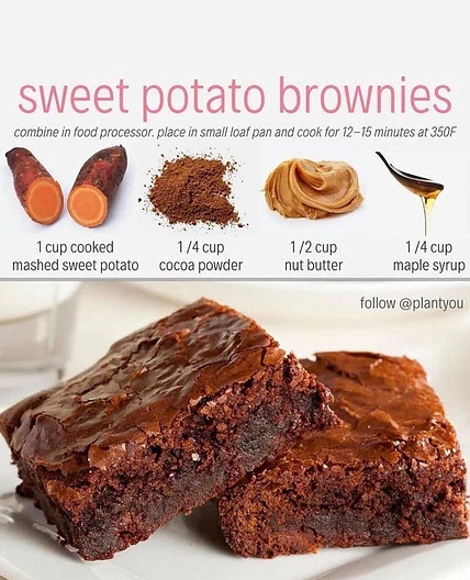 Sweet potato brownie