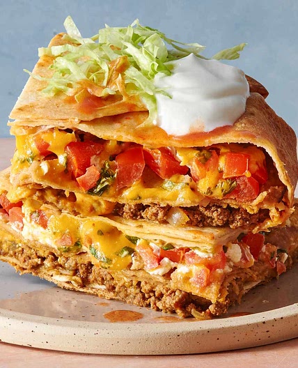 Crunchwrap Casserole
