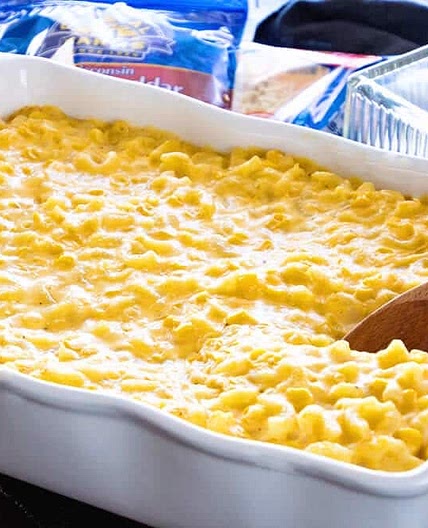 Nancy’s pasta-corn casserole