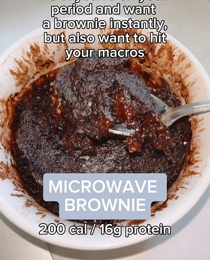 When you get your period and need a brownie RIGHT NOW, but also 