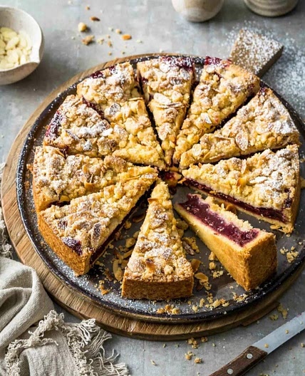 Streusel-Kirschkuchen