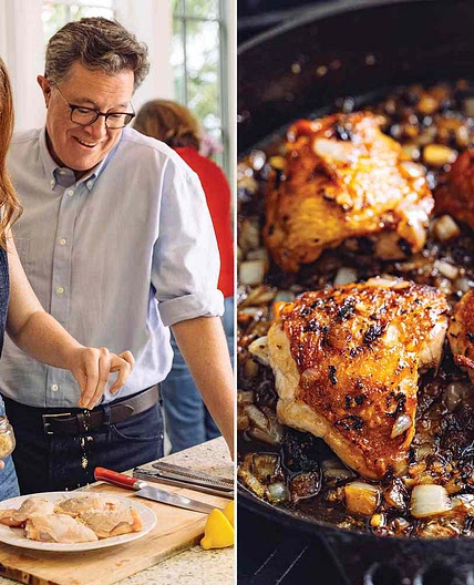 Spicy Honey-Lemon Chicken Thighs