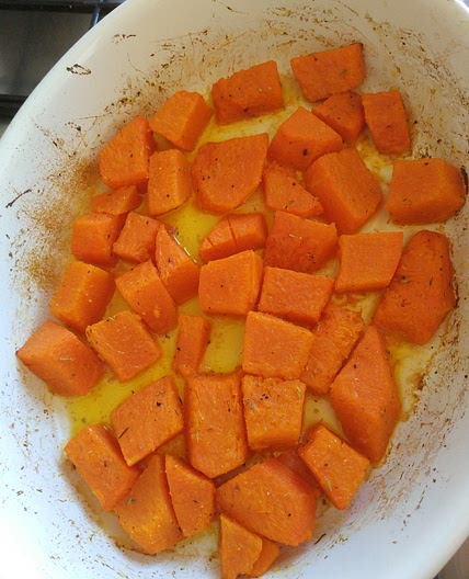 Тыква запечённая в духовке