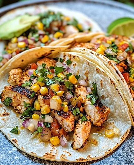 Chipotle Chicken Tacos