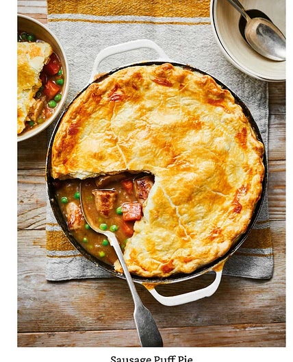 Sausage puff pie
