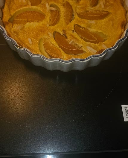 Clafouti aux peches