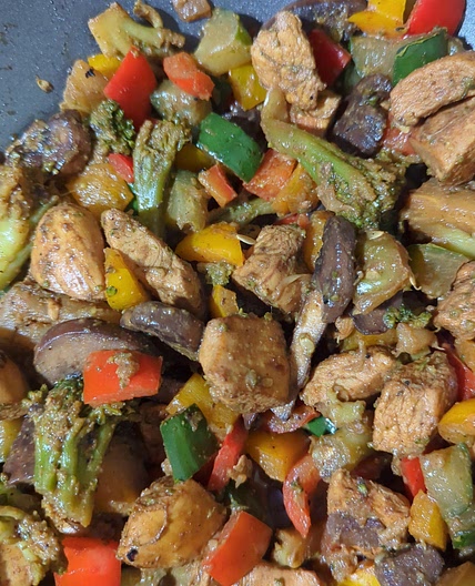 Stir-fry Chicken