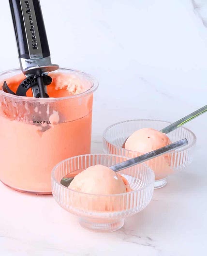Sugar Free Watermelon Ice Cream (Ninja Creami)