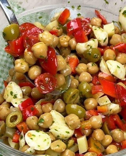 insalata di legumi
