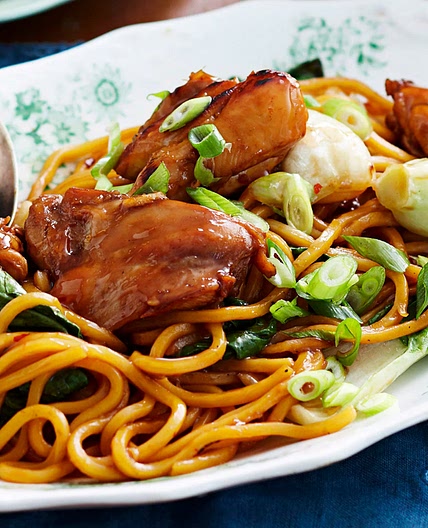 Chinese plum chicken