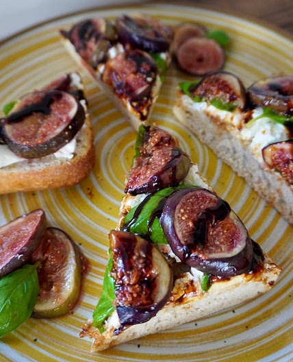 Fig burrata ciabatta