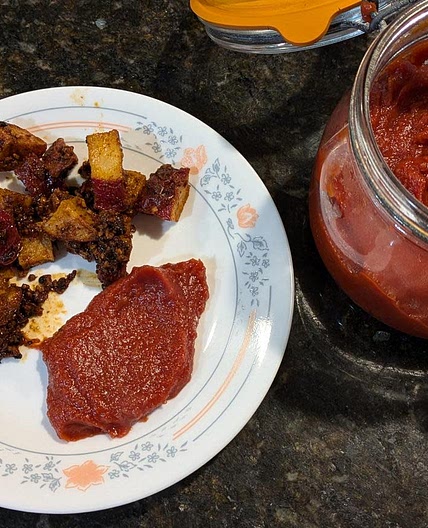 Date Sweetened Ketchup