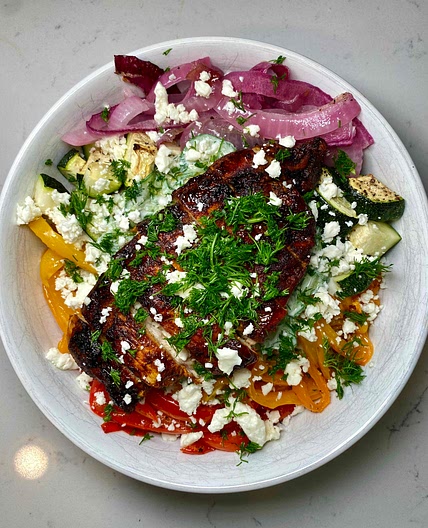 Mediterranean Chicken Bowl