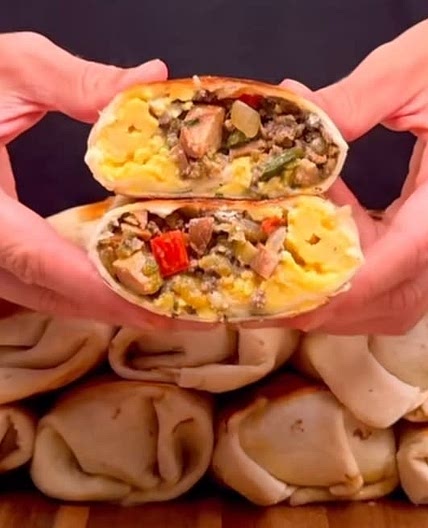 Loaded Southwestern Breakfast Burrito
