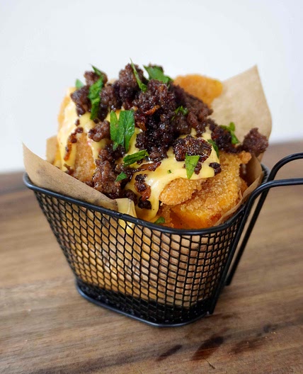 Pumpkin loaded fries