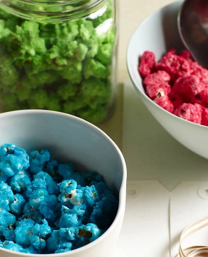 Candied popcorn