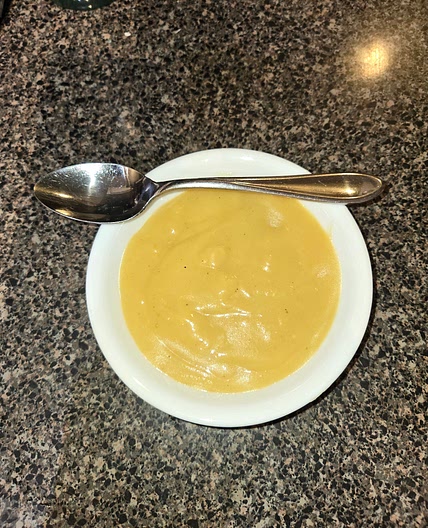 Creamy vegan potato Soup