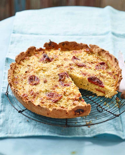 Glutenfreie Blumenkohl-Chorizo-Quiche
