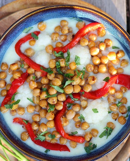 Cauliflower with Chickpeas