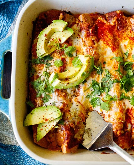 Vegetarian Enchiladas Recipe