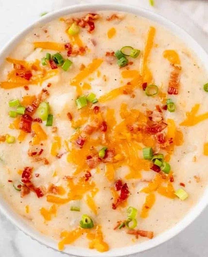 Easy Crock Pot Potato Soup