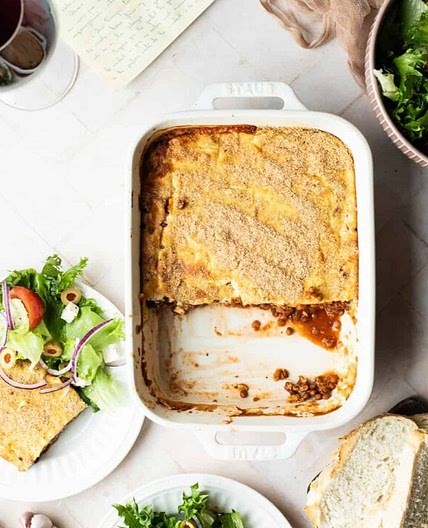Vegetarian Lentil Moussaka