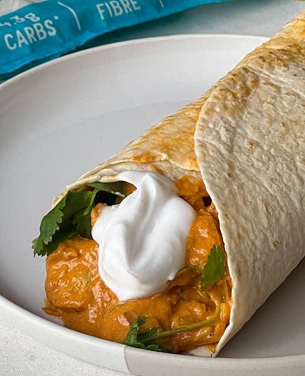 Butter Chkn Wraps