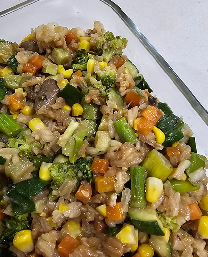 Fried Rice with Cauliflower Rice