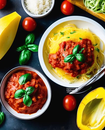 SPAGHETTI SQUASH MARINARA