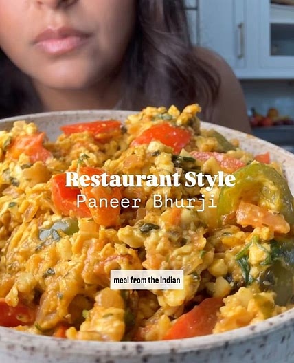 I get asked for this Paneer Bhurji recipe so much so I’m finally