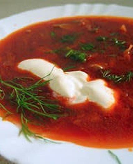 Beetroot Mushroom soup