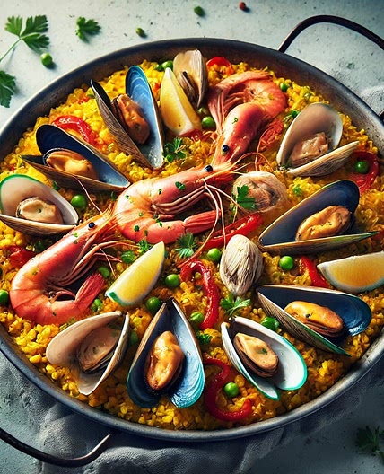 Seafood Paella